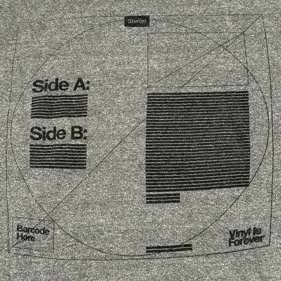 Vinyl Is Forever Pullover Hoodie Sweatshirt - Picture 4 of 5